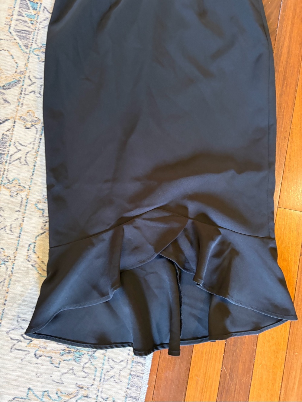 Bardot Kristen Peplum Flounce Dress Size 4 - Picture 8 of 11